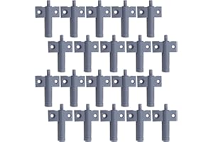 VULEVIRTUE 20 Pcs Amortisseur Porte Placard,Amortisseurs de Porte Armoire,Armoire De Cuisine Porte D'arrêt,Souple Tampons Doux Pour Placard de Cuisine,Amortisseur Tiroir,Pour Bureau Armoire Tiroir Et Porte