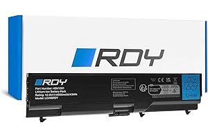 RDY Laptop Akku 45N1001 45N1011 45N1007 0A36303 45N1000 42T4757 Notebook Batterie für Lenovo ThinkPad T430 T430i T530i T530 L430 L530 W530 (Kapazität: 4000 mAh 10.8V)