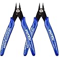 Wire Cutters, 2pcs Side Cutters Cable Cutters Precision Flush Cutters Electrical Cable Cutter Cutting Plier Side Snips Diagon