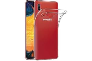 AICEK Funda Samsung Galaxy A30, Transparente Silicona Fundas para Samsung A30 Carcasa Silicona Funda Case (6,4 Pulgadas)