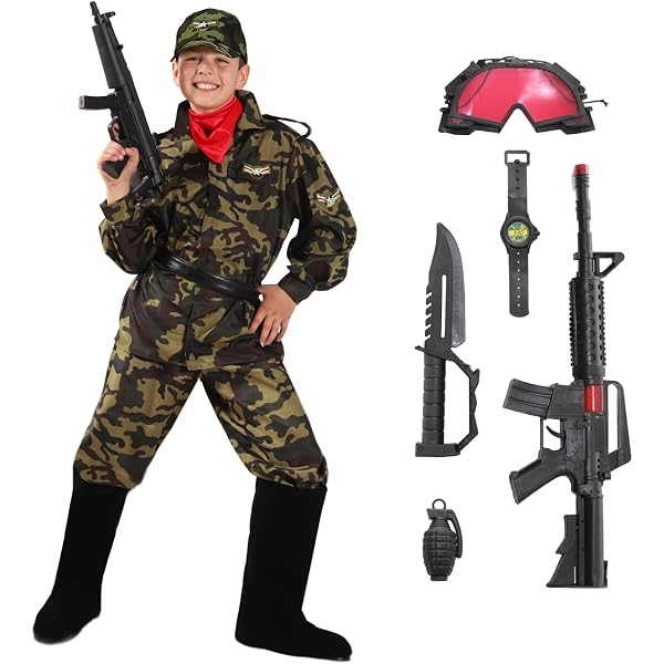 Costume Soldato Militare Widmann Per Uomo – Vestito Carnevale Pronto Festa A Tema