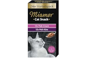 Miamor Cat Snack Malt-Cream Vorteilspack 4x24x15g