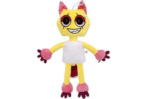 Benolls Dandy's World Plush - 13.5" Scraps Plush Toy, Pillow Home Stuffed Doll for Kids and Adults, Halloween Christmas Birthday Choice for Boys Girls(Scraps)