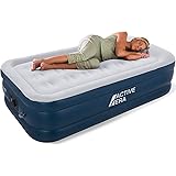 Active Era Air Bed - Premium Single Size AirBed with a Built-in Electric Pump and Pillow