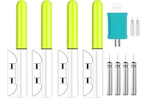‎SKEADEX Skeadex LED Nachtlicht Knicklicht Angeln, Fischen Float LED Knicklicht, Angel-Alarmglocken Einschließlich Batterie, Nicklicht Angelzubehör für Nachtangeln Oder Meeresangeln