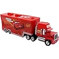 Cartoon Cars, Hauler Pull Back Vehicles Movie Roles Toy Cars Minis Transporter Alloy Diecast Vehicles Mould Children Idea Play Vehicles Racing Car Theme Party Supplies Birthday Decorations Toy