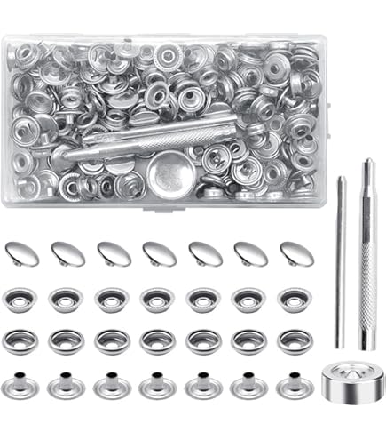 Bottoni A Pressione Automatici 323 Bottoni A Pressione In Acciaio