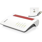 FRITZ!Box 4060 Router Wi-Fi 6 Tri Band - Per Fibra, Cablo E DSL, Con Base DECT E Interfaccia Italiana - Foto 4