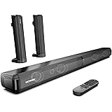 ULTIMEA Soundbar 2.2ch per TV, Soundbar Staccabile 2 in 1 per TV, Soundbar TV Bluetooth 5.3, 3 Modalità di Equalizzazione e A