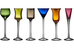 Lyngby Glas Schnapps glass 6 pcs ass.