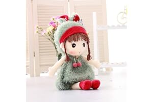 URFEDA Roya Liying - Muñeca de peluche para bebé, ropa y muñeca para abrazar a la muñeca de bebé, regalo de bautizo, peluche juguetes de peluche para niños, 45 cm