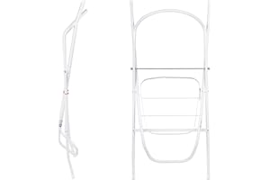Hylat Baby Baby Bath Frame Stand for 84 cm Baby Bathtubs Compatible with the Brands: Maltex, Hylat, Tega, Lapsi, BabyKajo - Sturdy, Simple, Made of Steel, Practical for Baby Bathing, Colour: White
