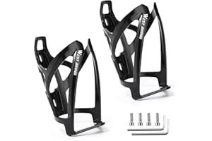 West Biking Bike Water Bottle Cages Ultra-Light Durable PC Bicycle Bottle Holder with Screws Tool, Easy Installation Bicycle Drink Cup Holders Cycling Kettle for MTB Road Bikes