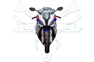 MOTO SCREENIES Stone chip paint protection film, scratch protection, transparent, suitable for BMW S1000RR 2019+