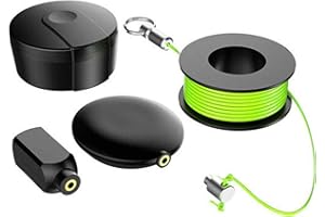 LRXINKI Wiremag Puller, Professional Wire Mag Puller Wire Pulling System, Magnetic Wire Puller Magnetic Cable Puller Magnetic Cable Wire Puller Guide System, for Outdoor Office Garden Repair Wire Fishing (A)