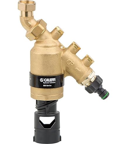 Caleffi Entlüfter-Schmutzabscheider Mit Magnet - 1 1/4 Zoll Für Heizungsanlagen