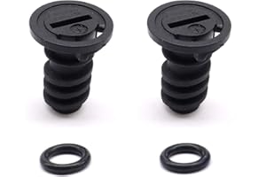 HISports Vite di scarico dell'olio con O-ring, 38 mm, ricambio per auto, 108016, 2 pezzi