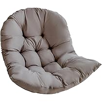 MHUQIA Hängesessel Kissen Auflage - Polster Für Rattan Schaukelstuhl Outdoor