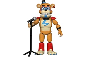 Funko Action Figure: Five Nights At Freddy's (FNAF) PizzaPlex-Glamrock Freddy Fazbear - Giocattolo da Collezione - Idea Regalo