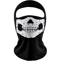 2x Skelett Geist Schädel Gesichtsmaske Sturmhaube - Für Biker, Kostüm Oder Spiel 2x Skelett Geist Schädel Gesichtsmaske Sturmhaube - Für Biker, Kostüm Oder Spiel