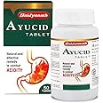 Baidyanath Ayucid Tablets- Natural and Ayurvedic Formulation for Acidity and Bloating | Helps in Indigestion, Stomach discomfort, Loss of Appetite and other Digestive Problems | Pack of 1 (60 Tablets)
