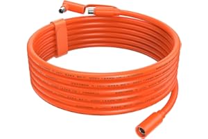 Tonton 9M 8mm 12AWG Verlängerungskabel für Powerstation, DC7909 Solarpanel-Kabel Weiblich zu Männlich mit Zusätzlich DC8020 Stromadapter für Jackery, BLUETTI, Anker, GZ Yeti und Solargeneratoren usw.