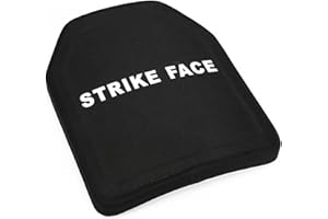 WAOBE Militare NIJ IV Inserto Piastra antiproiettile Body Armor Allumina Ceramica + Piastra di Protezione di Sicurezza PE per la Protezione della Sicurezza Personale