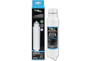 FilterLogic FFL-115D Fridge Water Filter Compatible with Daewoo DW2042FR-09, Aqua Crystal DW2042FR-09, John Lewis JLAFFS2011, Smeg DW2042FR, Baumatic Titan 4, 3019986700, FRNY22D2V, FRNY22D2V (1 Pack)