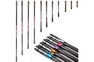 Wolfman Tir à l'arc Stabilisateur d'arc Barre D'équilibre 4-34 Pouces Tige Stabilisatrice en Carbone Amortir Le Poids Tige D'Amortisseur pour Arc à Poulies Arc Classique de Chasse