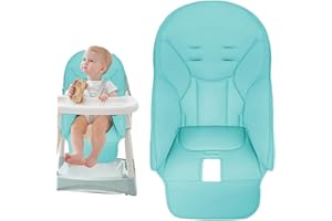 YOUANY Housse Chaise Haute pour Bébé, Housse en Cuir PU pour Chaise De Salle À Manger pour Bébé, Coussin Chaise Haute Bébé, Multifonctionnelle Housse Siège Souple pour Siesta Zero3, Peg Perego