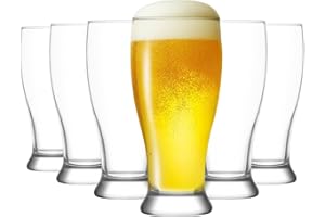 LAV 6 x Set ArtCraft brotto Cerveza Cerveza Cristal 565 CC, 19 1/4 oz