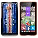 Produktbild FJCases Kap Verde Kap Verder Holzmuster Flagge Harte Hülle Schutzhülle Tasche für Microsoft Lumia 540 Dual Sim