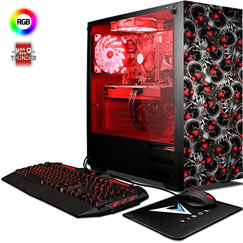 VIBOX Pyro RMR780-455 Gaming PC Ordenador de sobremesa con Cup n de Juego 4 3GHz AMD Ryzen 8-Core Procesador Radeon RX 580 Tarjeta Grafica 16GB DDR4 RAM 480GB SSD 2TB HDD Sin OS VIBOX Pyro RMR780-455 Gaming PC Ordenador de sobremesa con Cup n de Juego 4 3GHz AMD Ryzen 8-Core Procesador Radeon RX 580 Tarjeta Grafica 16GB DDR4 RAM 480GB SSD 2TB HDD Sin OS
