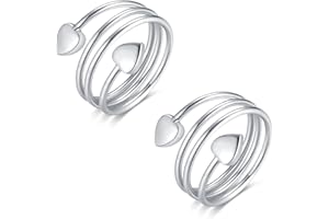 Vicmag Anneaux magnétiques en cuivre pour femmes et hommes ultra résistants 99,99 % cuivre pur solide taille réglable avec boîte cadeau