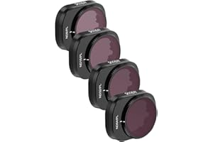 Skyreat Mini 4 Pro ND/PL Filter, Filter Camera Lens 4Pack Filters Set Compatible for DJI Mini 4 Pro Accessories (ND8PL ND16PL ND32PL ND64PL) - (Plastic Version)
