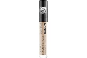 Catrice Liquid Camouflage High Coverage Concealer, nr 020, Nude, długotrwały, do suchej skóry, do skóry zanieczyszczonej, do skóry mieszanej, wegański, bezolejowy, wodoodporny, bez alkoholu, 1