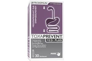 TOXAPREVENT MEDI PLUS 30x3g Sticks, Natur - Klinoptilolith - Zeolith (MANC)