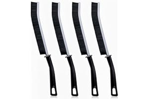 Redamancy 4PCS Crevice Cleaning Brush, Gap Cleaning Brush, Crevice Brush, Thin Cleaning Brushs, Crevices Cleanings Tool, for Home Kitchen Bathroom and Window Groove