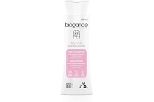 Biogance - Shampooing pour chat - My cat - 250 ml - A base d’ortie et d’huile d’argan - Convient à toutes races de chats