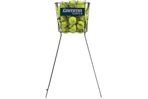 Gamma Palline da tennis sportive, molteplici stili e colori, durevole, confortevole, resistente, per una facile raccolta, trasporto e stoccaggio, capacità di pallina da tennis da 50 a 140 gradi