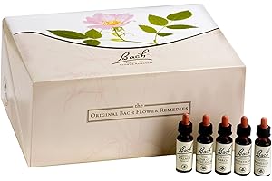 Bach Original Flower Remedies Kit, Vegan & Natural, 38x 10ml Bottle + 2x 10ml Rescue Remedy & 2 Mixing Bottles, Help Balance Emotions & Wellbeing