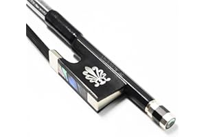 VINGOBOW - Geigenbogen Violine Geigen bogen Aus Carbonfaser Carbon Bow Zertifizierte Leistung Cool aussehender lauter und wilder Ton 4/4