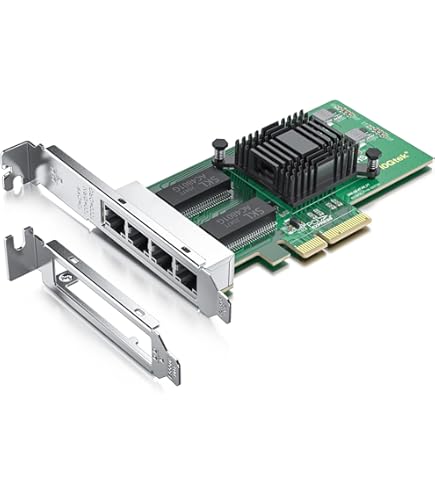 Intel I350T4V2 adaptador y tarjeta de red - Accesorio de red (Alámbrico, PCI-E, Ethernet, 1000