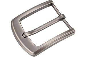 McFanBe 38-40 mm (1,5 Zoll) Gürtelschnalle Einzackige quadratische Ersatzschnalle für Männer Frauen Gürtel