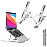 Laptop Y&uuml;kseltici Metal Stand Ayarlanabilir Macbook Notebook Tablet Altlık Metal Diz&uuml;st&uuml; Bilgisayar Tutucu