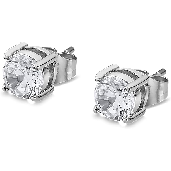 Boucles D'Oreilles Homme Lotus Style LS2174-4/1 - Acier Inoxydable Croix, Look Masculin Et Élégant