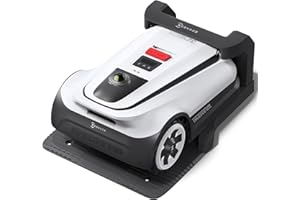 ECOVACS Goat A3000 LiDAR Robot Tondeuse sans Fil périphérique 3000m², Navigation Dual-LiDAR, Charge Rapide 45 Min, Cartographie Auto., Puissance de Coupe 100W, Tonte précise des Bordures, Pente 50%