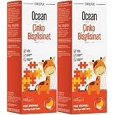 Ocean &Ccedil;inko Bisglisinat Şurup, Muz Aromalı, 150 ml, 2 Adet
