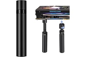 MHDUYEG Grafikkarten Halterung GPU Holder Höhenverstellbare Grafikkartenhalter Aluminium Grafikkarten Halter Mit Magnet Mit Leichte Und Haltbare Schwarz 74mm-120mm