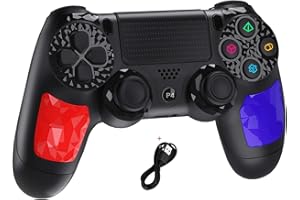 Cunsieun Controller per Switch, controller switch wireless, controller PC,per laptop,Steam,Raspberry Pi,TV,PC,PS3,PS4, joystick antiscivolo Pannello touch OCDAY,audio shock doppia vibrazione sei assi